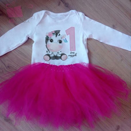 egyedi-neves-feliratos-zebra lepke pillangó-mintás-szülinapi-body-gyermek-póló-mese rajzfilm