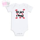 Itt járt a nagyi-vicces feliratos body fiu lany polo csok mama