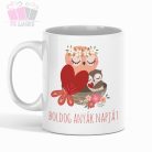 cuki baglyos anyak napi ajandek egyedi neves bogre bagoly minta mothers day mug