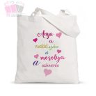 anya a csalad szive mosolyan a szivveres feliratos taska nagymama anyu sziv karacsony christmas moth