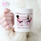 műkörmös masszőr pillás fodrász vagyok nem varázsló kerámia kávé nails bögre