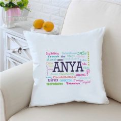 Anya párna jellemzőkkel anyák napja egyedi fényképes ajandlék