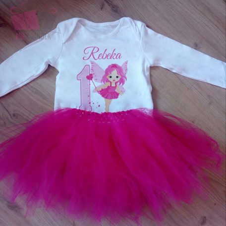 egyedi-neves-szülinapi tünder hercegno princess-body-bagoly-egy-éves-lettem-birthday-ajándek-owl