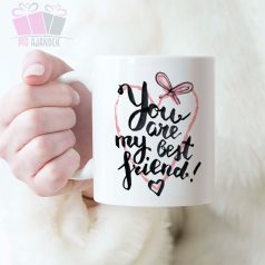 Egyedi fényképes bögre idezet baratnő best friends mug neves csillag létezik