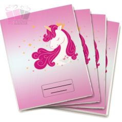 Tornazsák - Pink Unikornisos minta, saját név unikornis ajandek sport iskola ovoda testneveles