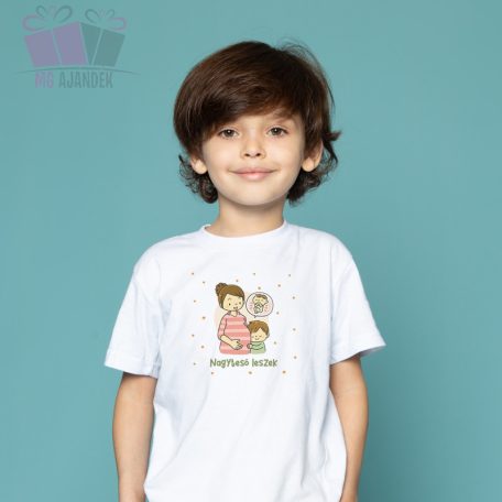 egyedi neves feliratos nagyteso kistesó leszek body póló tshirt little  body polo big brother hamarosan testvér  kutya dog eb kedvenc 