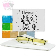 egyedi feliratos neves fényképes ajándék szemüvegtörlő szeretlek a holdog meg vissza moon back  egyedi feliratos neves fényképes ajándék szemüvegtörlő szeretlek a holdog meg vissza moon back