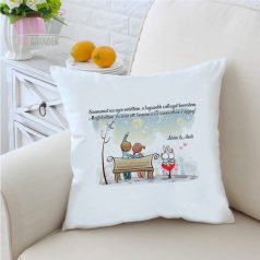 Szerelmes pár csillaglesen egyedi neves díszpárna szerelem valentin nap day ajandek