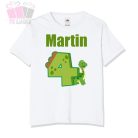 egyedi-neves-szülinapi állatos dinós trex-body-egy-éves-lettem-birthday-ajándek-bear