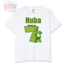 egyedi-neves-szülinapi állatos dinoszaurusz-body-egy-éves-lettem-birthday-ajándek-bear