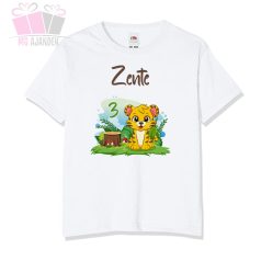 egyedi neves szulianpos oroszlan fiu lany nevnap body pamut polo ajandek birthday tshirt