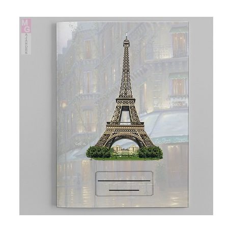 Eiffel torony mintás füzetborító