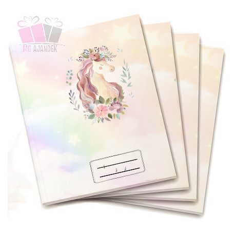 Unikornisos egyedi neves tornazsák iskola sport unikornis rajzfilm cartoon egyszarvú