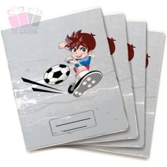 Egyedi neves foci mintás tornazsák futball club fun