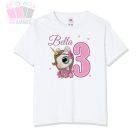 Unikornisos egyedi neves egy éves lettem szülinapi body/ póló