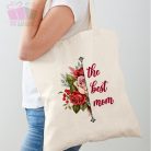 vászonszatyor a világ legjobb anyukája feliratos anyak napi mama nagymama dedi ajandek karacsony  best mom