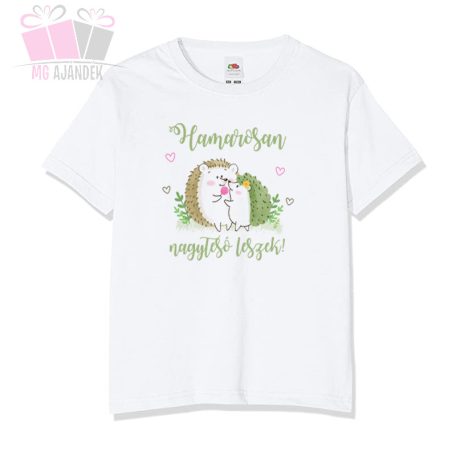 egyedi neves feliratos nagyteso kistesó leszek body póló tshirt little  body polo big brother hamarosan testvér 
