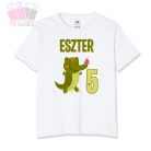 birthday tshirt egyedi-neves-feliratos-krokodil kroki crocodile mintas-mintás-szülinapi-body-gyermek-póló-mese rajzfilm állatos animal lepke 