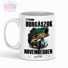 egyedi vicces pecas horgaszos kemeny melo hobbi 