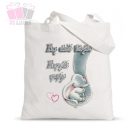 vászonszatyor legjobb anya elefánt minta egyedi taska anyák napja mothers day best mom