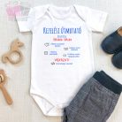 Kezelési útmutató kislányokhoz- vicces feliratú body