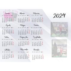  lapos asztali fal naptár saját fotókkal 2022-es fali unnep fenykepes egyedi feliratos neves ajandek