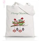 Vászonszatyor-Baglyok faágon